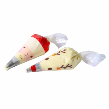 Christmas Disposable Icing Piping Bags - Christmas Fun (12pc)